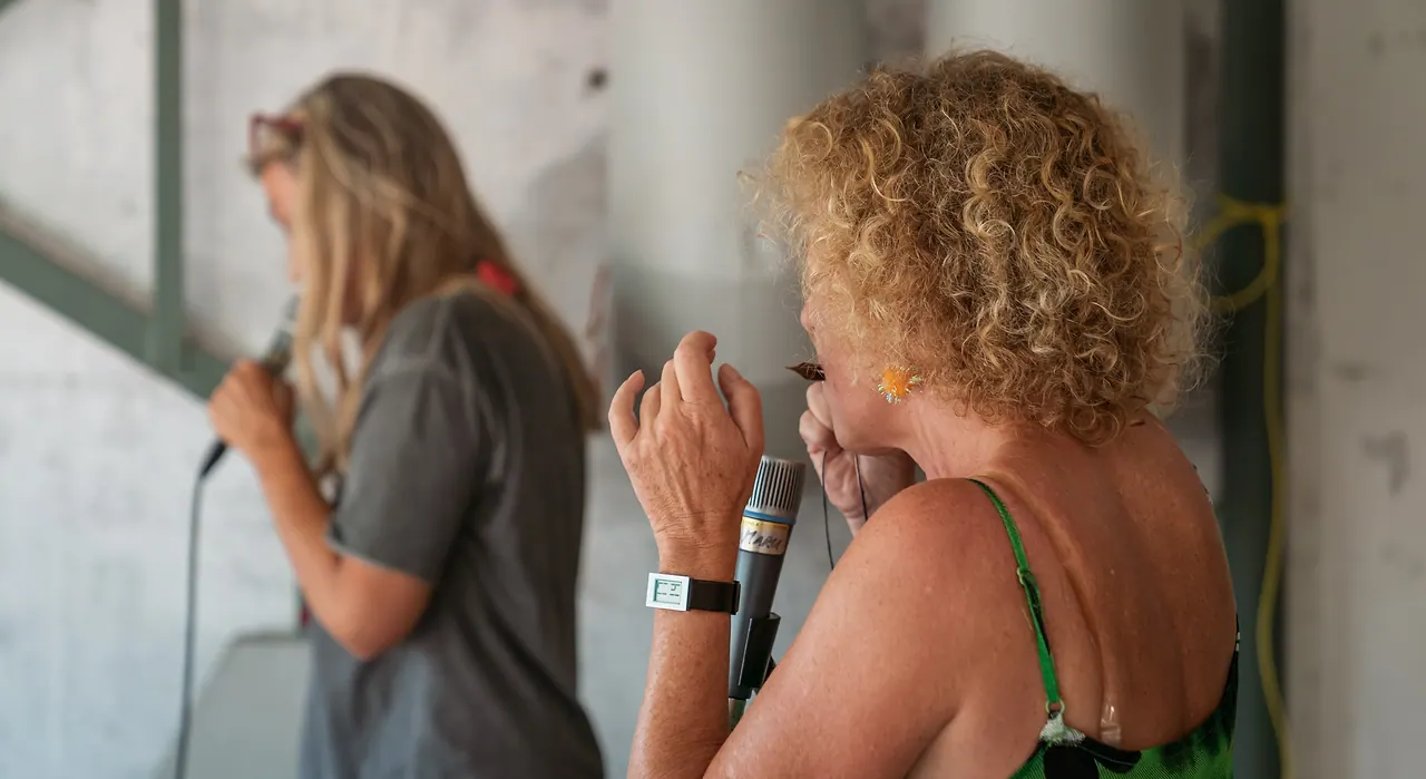 Les Blondes live an Les Digitales Bern 2019, Botanischer Garten Bern – Foto 7 von 16