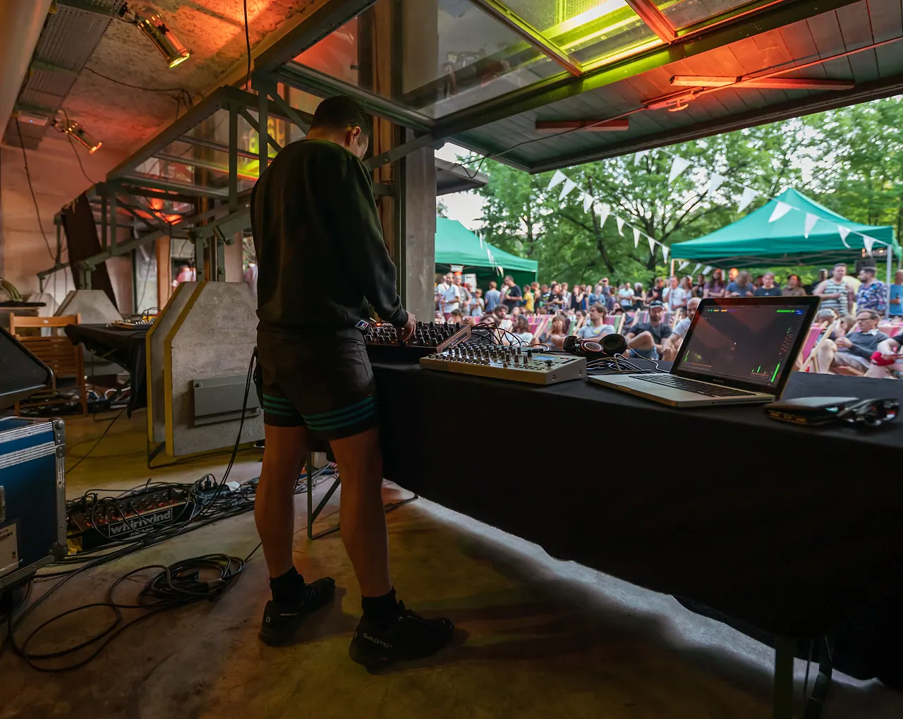 Punky live at Les Digitales Bern 2019, Botanischer Garten Bern – photo 12 of 13