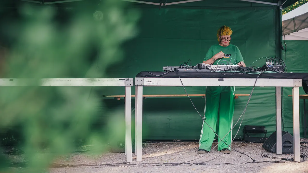 Annabelle Playe live at Les Digitales Bern 2025, Dampfzentrale Bern – photo 15 of 18