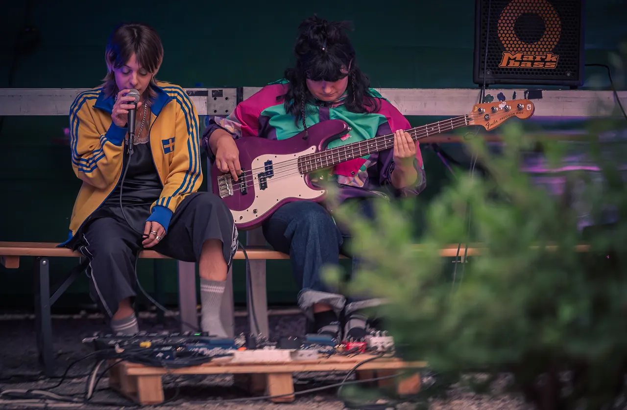 Baix live at Les Digitales Bern 2025, Dampfzentrale Bern – photo 12 of 20